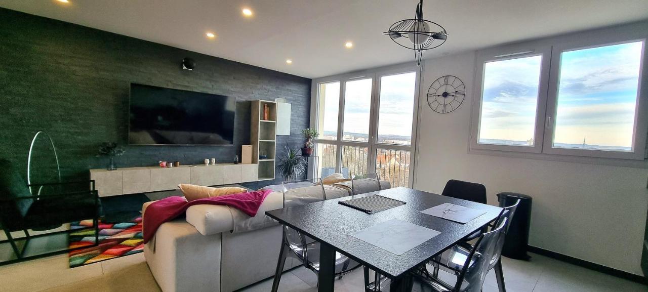 Apartament Le Perchoir, High-End & Panoramic View Troyes Zewnętrze zdjęcie